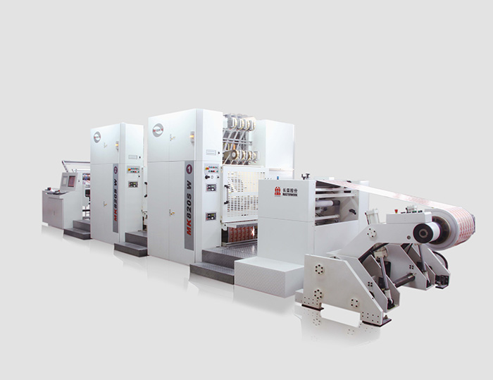 MK 2820SW圓壓圓卷筒紙機(jī)組式燙金機(jī)
技術(shù)描述：高速圓壓圓燙印技術(shù)
燙金方式采用圓壓圓連續(xù)運(yùn)行的方式，沒(méi)有停歇時(shí)間，效率達(dá)到最大化。