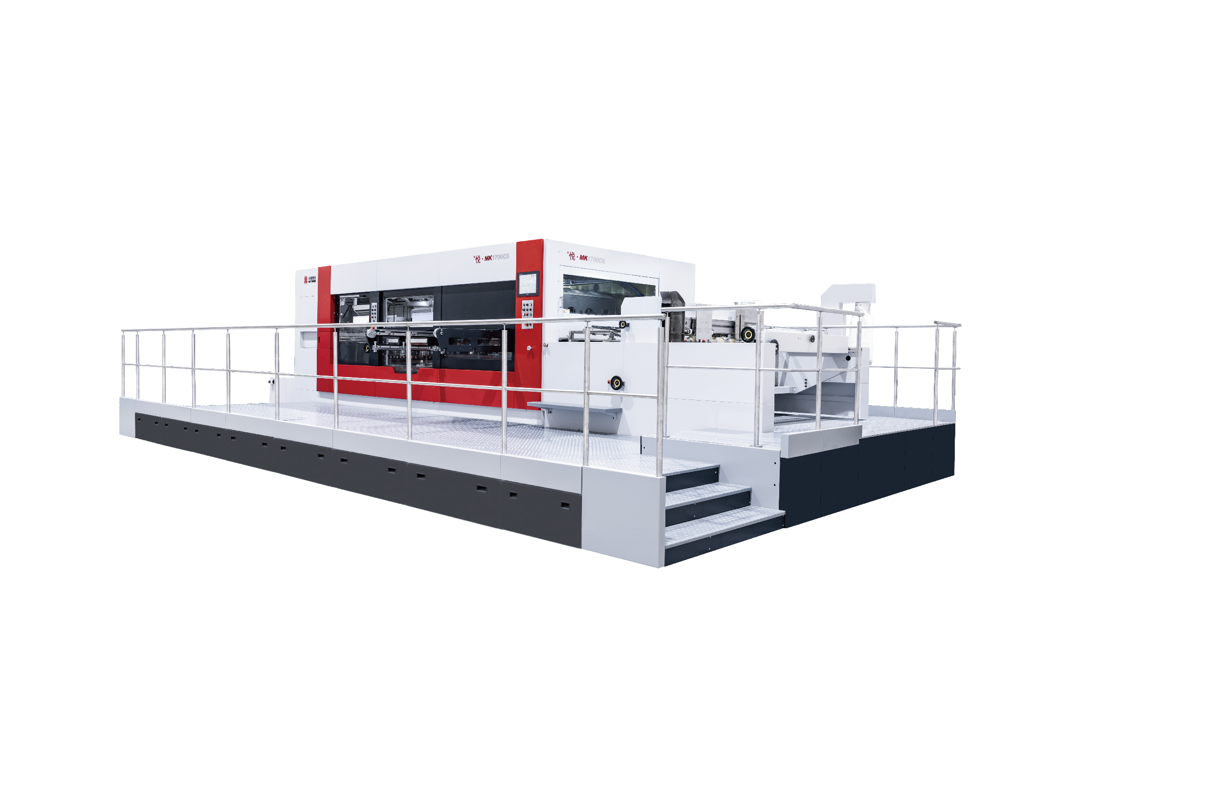 悅·1700CS瓦楞紙模切機(jī)
超大幅面瓦楞紙模切機(jī)，最高速度6000張/小時(shí)